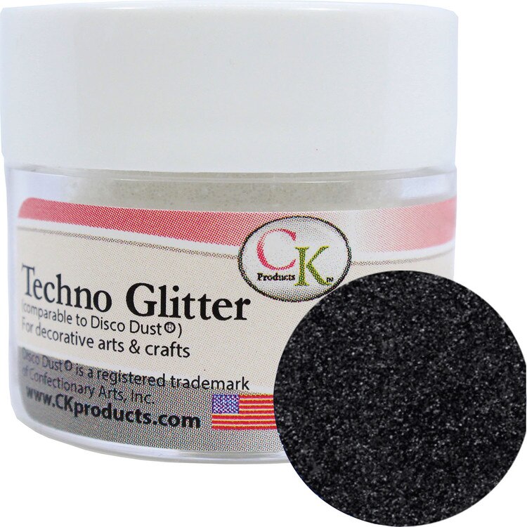 Disco Dust/Techno Glitter black spa